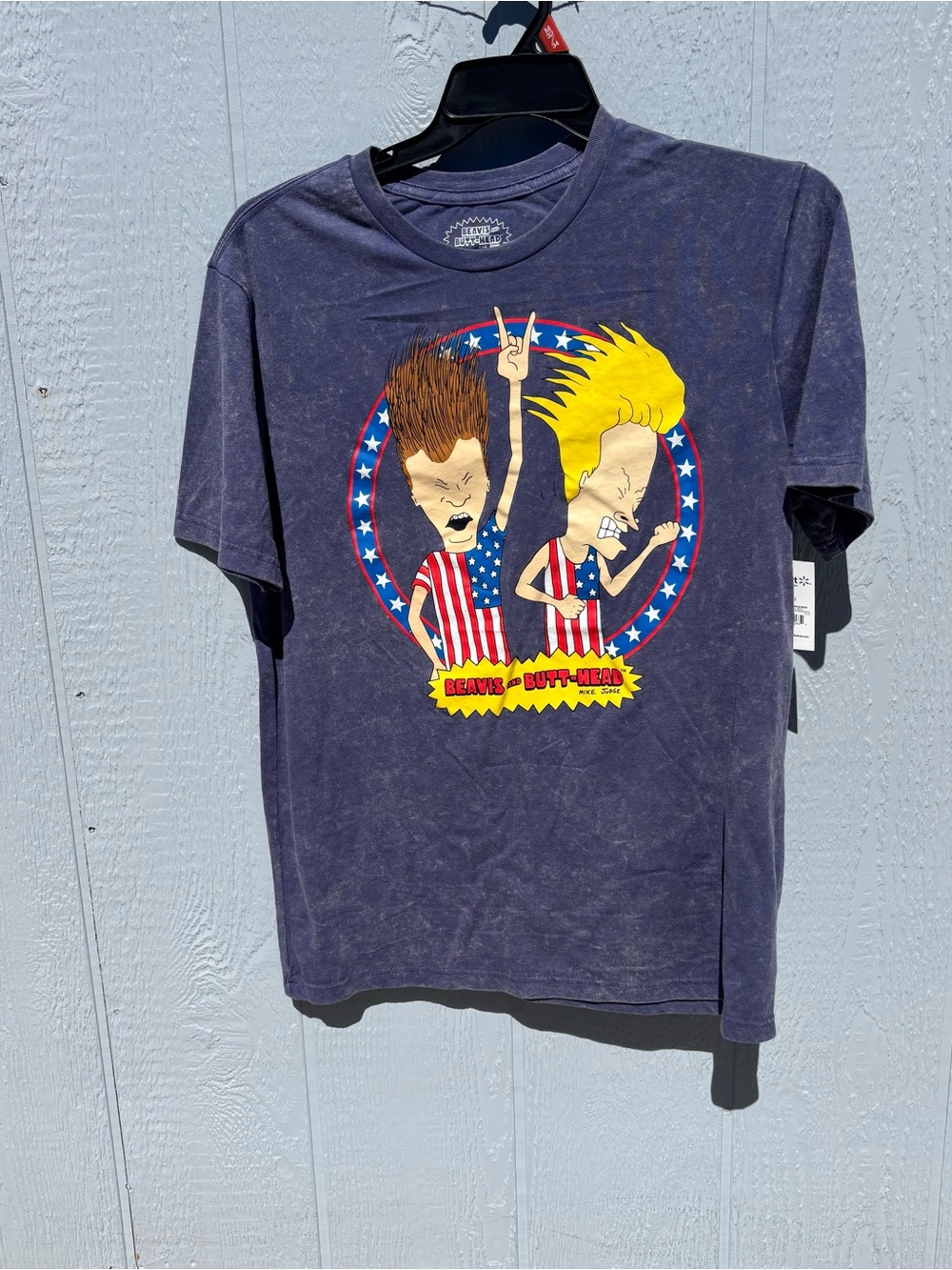 Beavis and Butt-Head Graphic Tee - Navy Mens Shirt